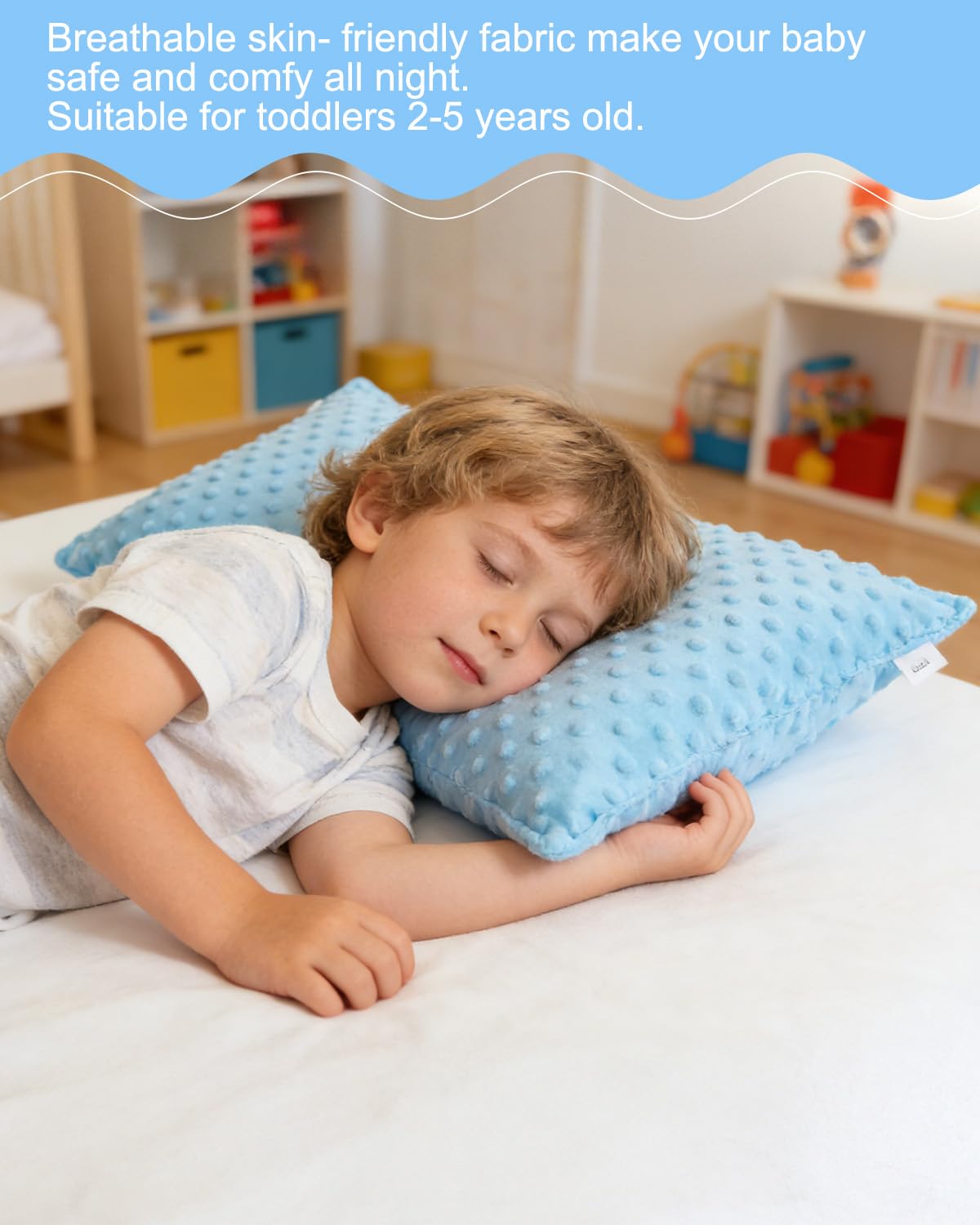 ALVABABY compatible with 13x18 and 12x16 toddler pillows