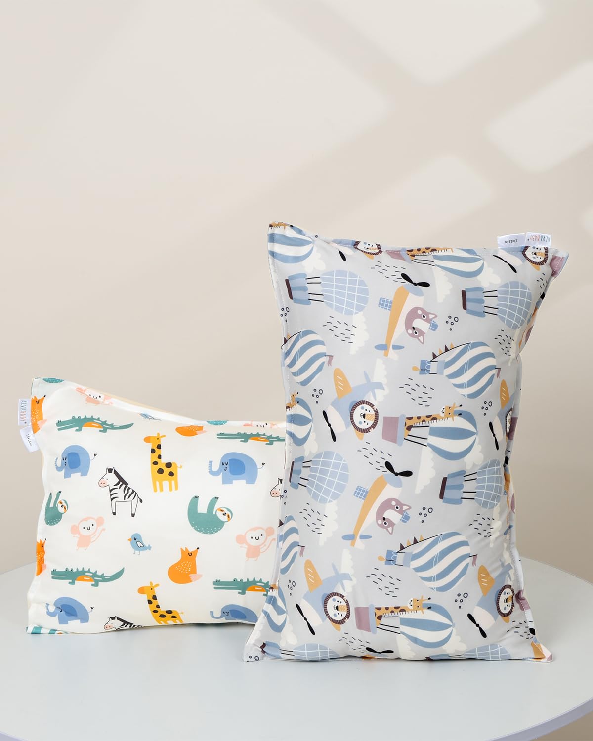 ALVABABY easy-care machine washable, softens with every wash.
