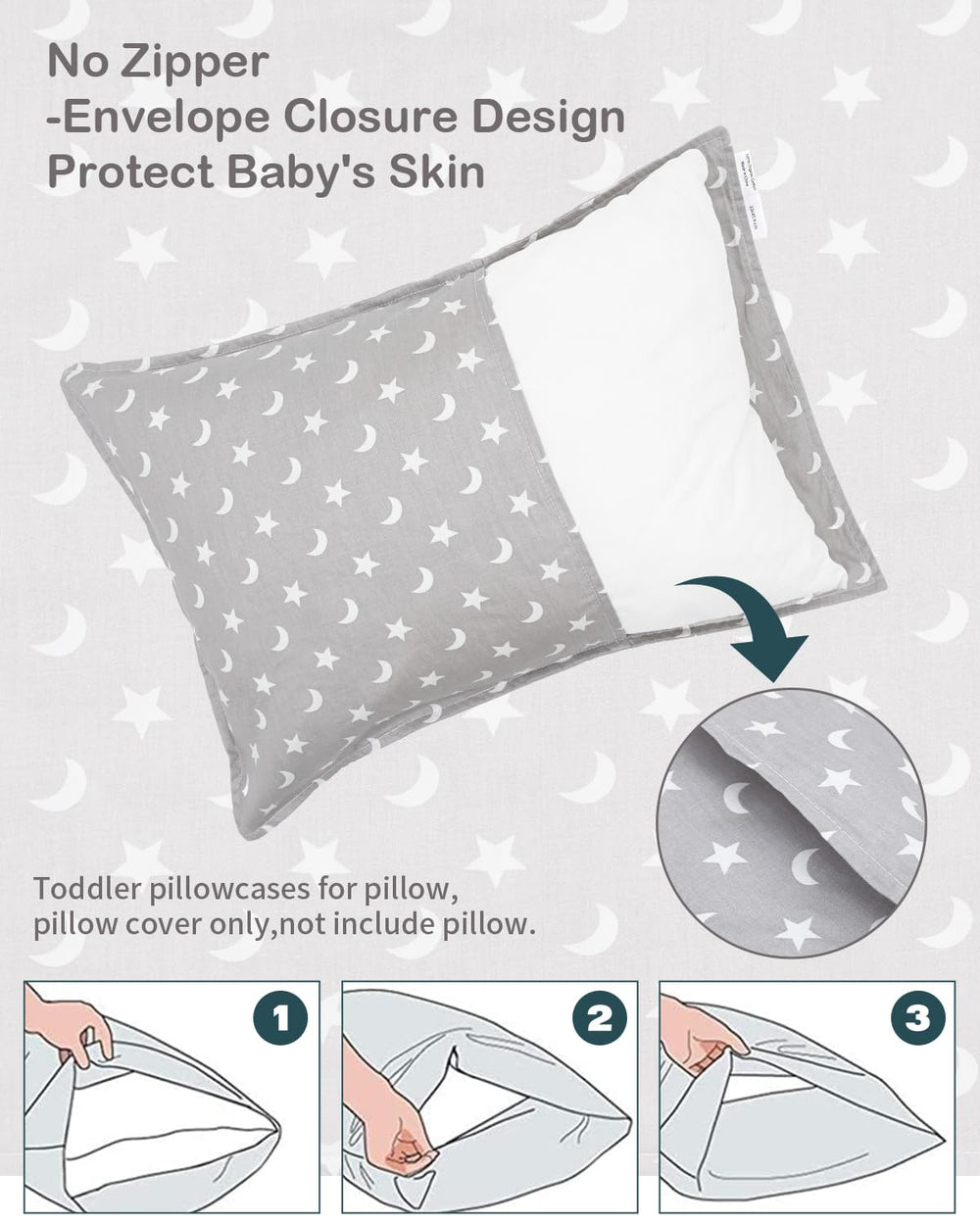 ALVABABY easy-care fabric: machine washable and becomes softer after washing.