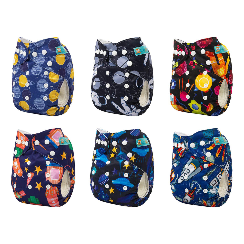 ALVABABY 12 inserts provide extra absorbency for longer wear
