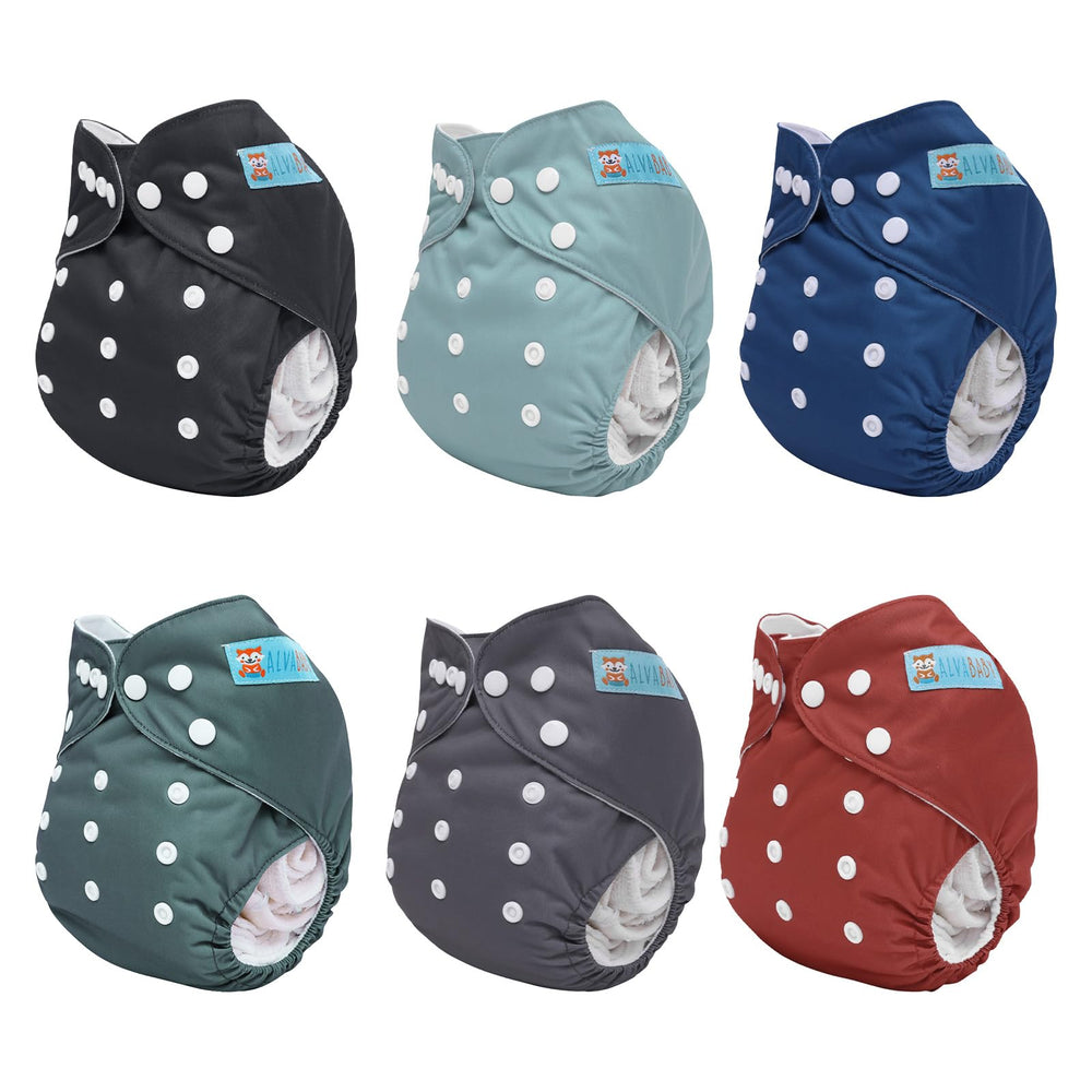 ALVABABY twelve inserts for augmented absorption and longer wear
