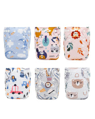 ALVABABY newborn diaper cover pack keeps baby dry and comfortable.