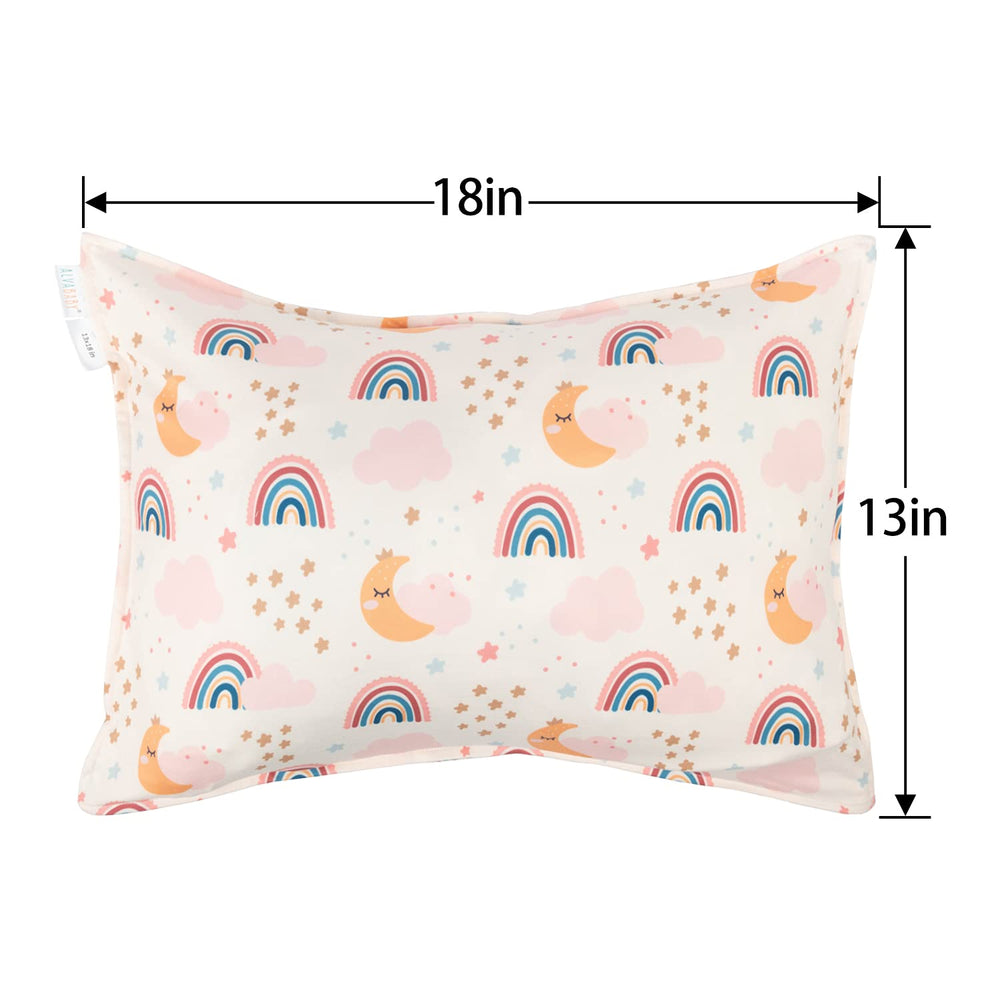 ALVABABY pillowcase envelope-closure design protects against dust and spills