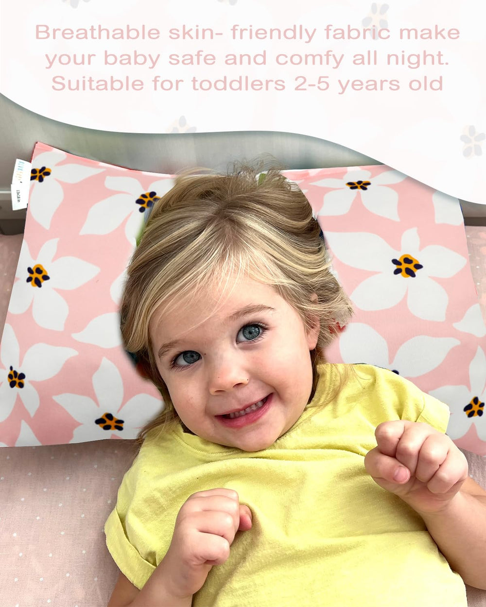 ALVABABY pillowcase travel-naps-friendly ideal for trips and naps on the go.