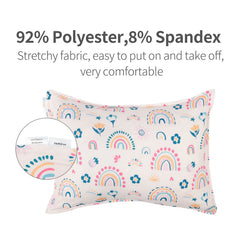 ALVABABY two-pack pillow covers for easy swaps during bedtime routines.