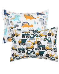 ALVABABY Toddler Pillowcase 2-Pack in soft cotton for gentle skin during naps