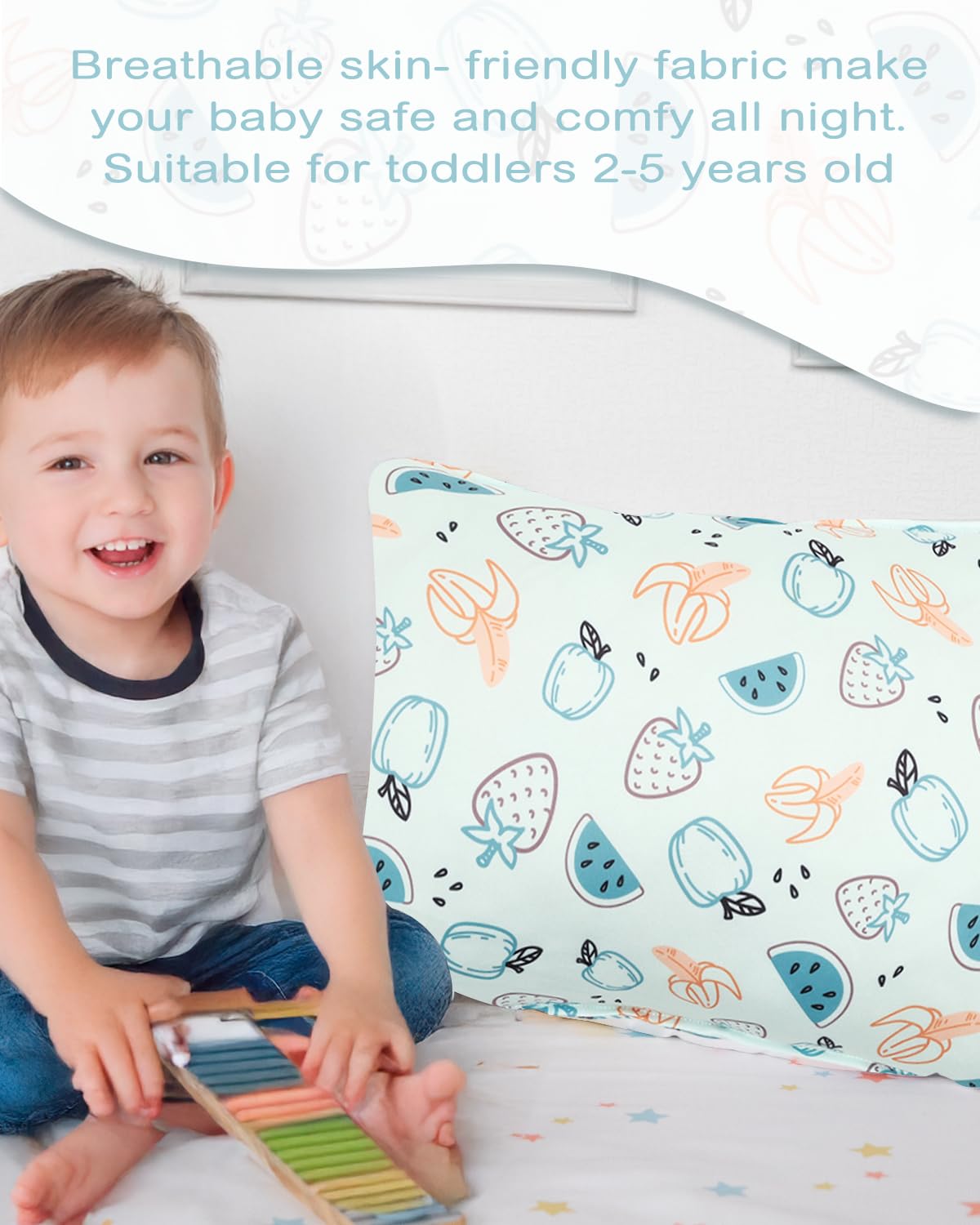 ALVABABY breathable material supports comfy naps in any season.
