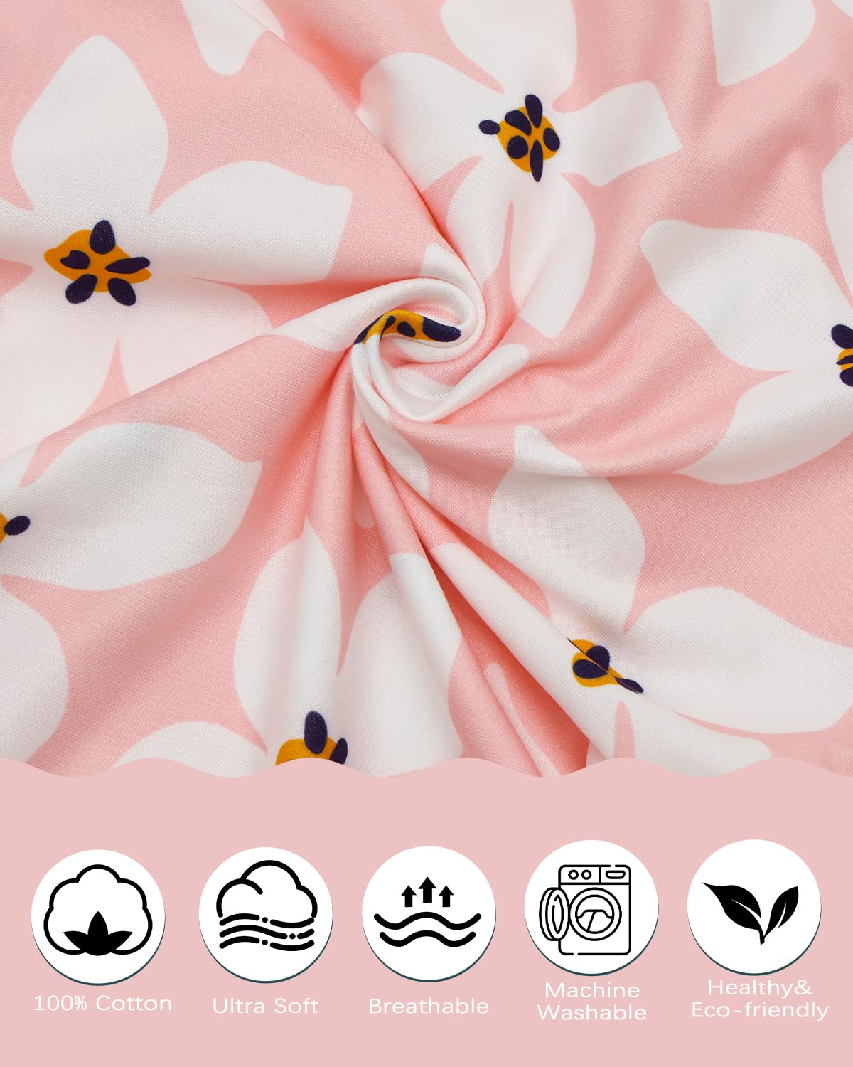 ALVABABY toddler pillowcase breathable and soft for comfortable sleep.