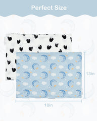ALVABABY pillowcase protects from dust and drool while staying comfortable.