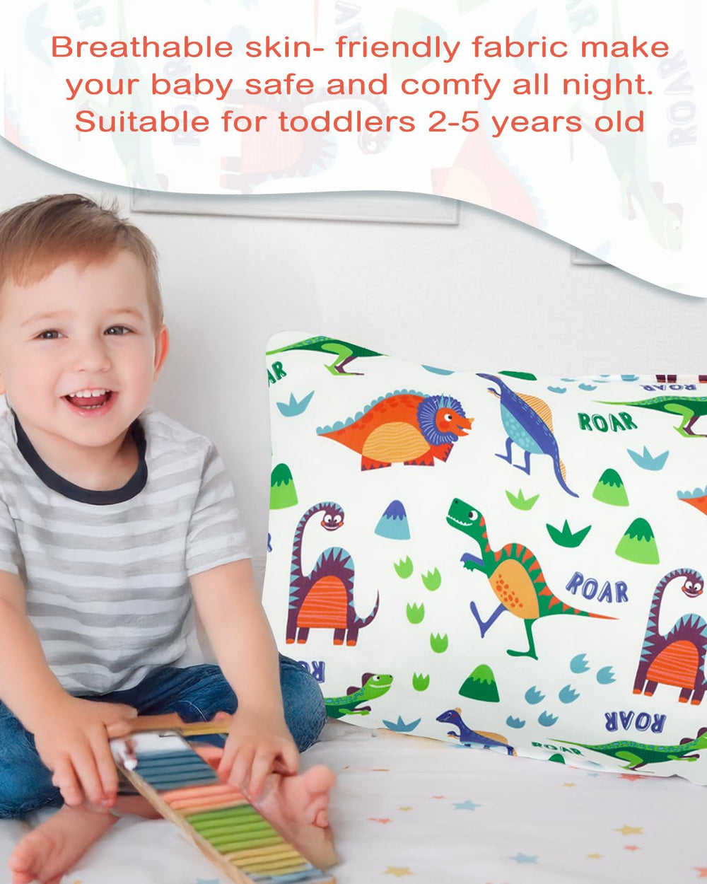 ALVABABY easy care fabric cleans quickly after adventures