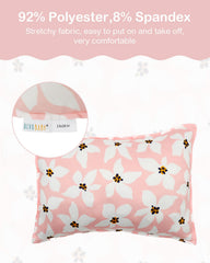 ALVABABY pillowcase with envelope closure for easy on/off and neat look.