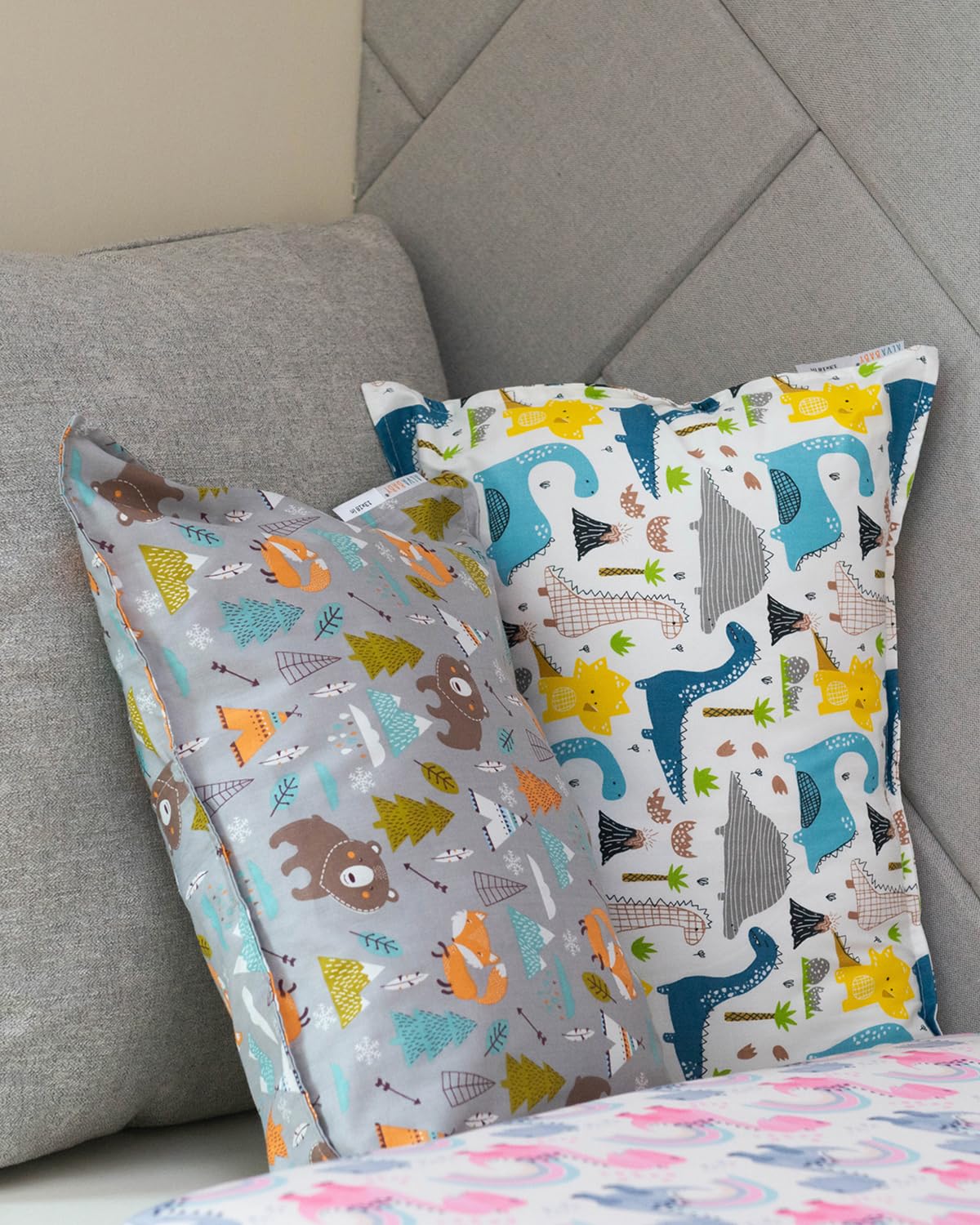 ALVABABY machine-washable fabric stays soft after washes