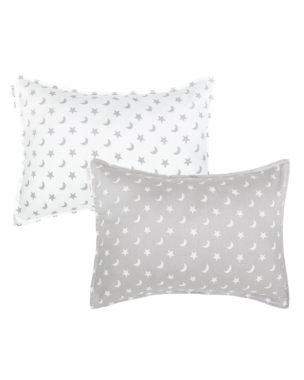 ALVABABY toddler pillowcase in soft cotton; gentle on sensitive skin for peaceful naps.
