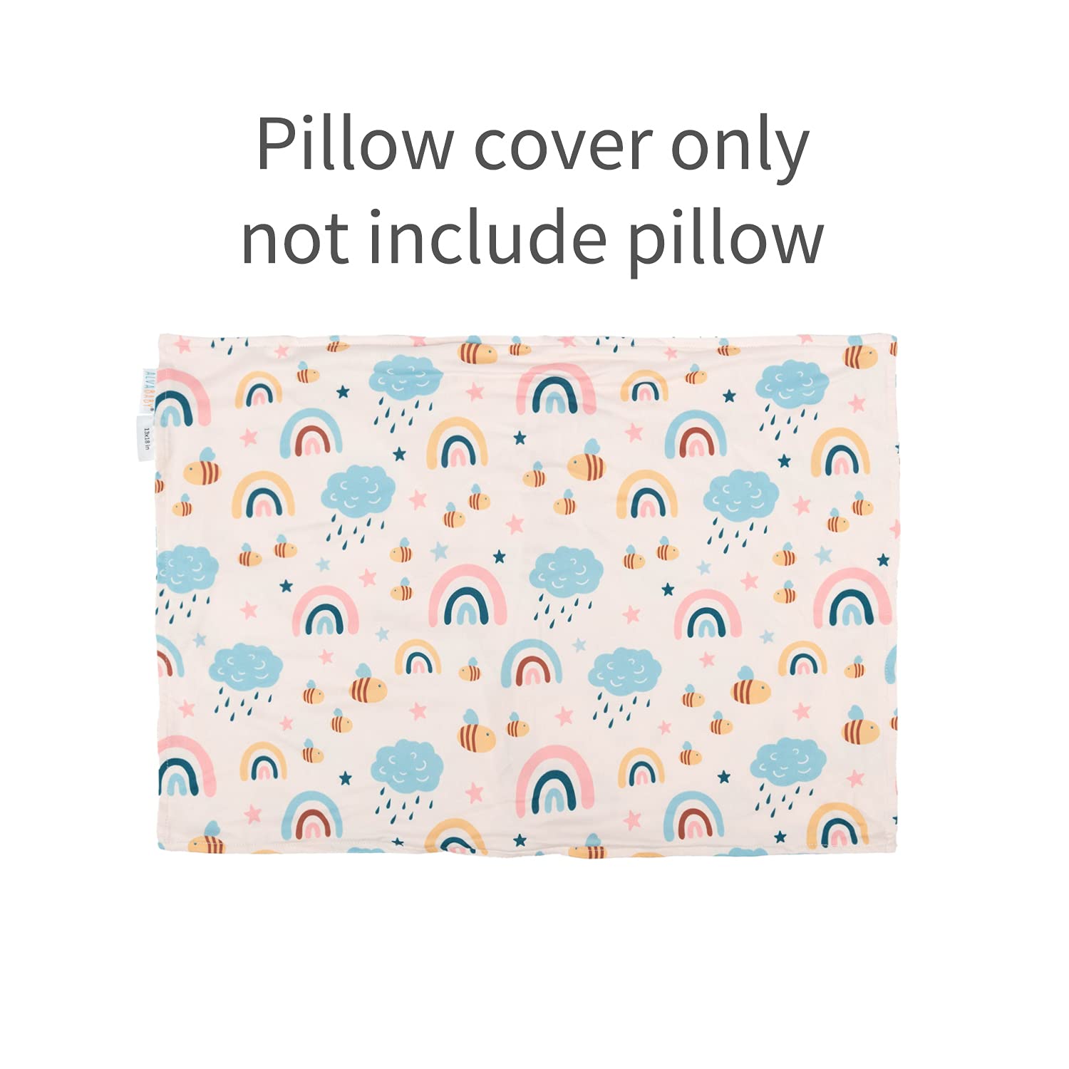 ALVABABY soft stretch fabric hugs a 13x18 pillow snugly