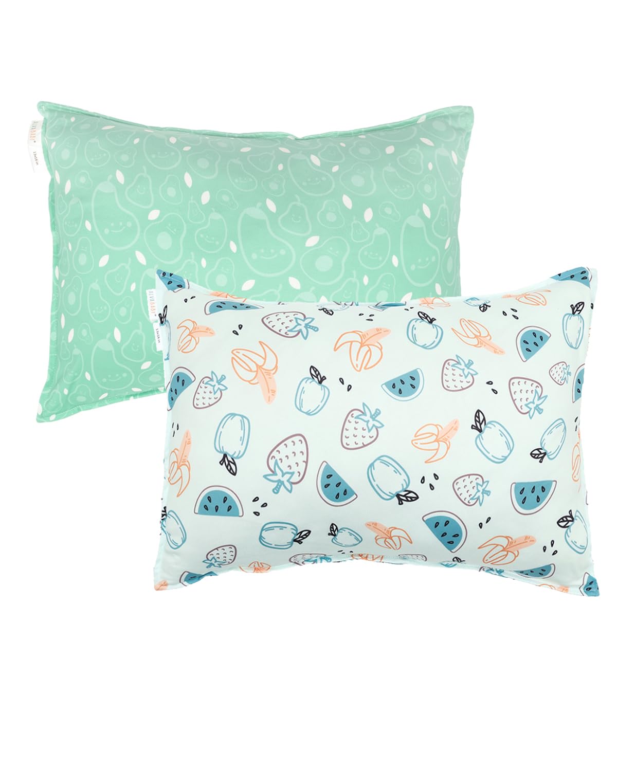 ALVABABY toddler pillowcase in soft stretchy fabric for gentle sleep.