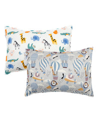 ALVABABY toddler pillowcase in stretchy soft fabric for gentle sleeping comfort.
