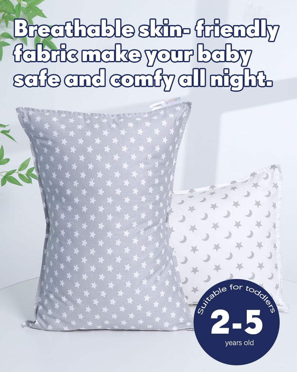 ALVABABY travel-friendly pillowcase ideal for naps on the go