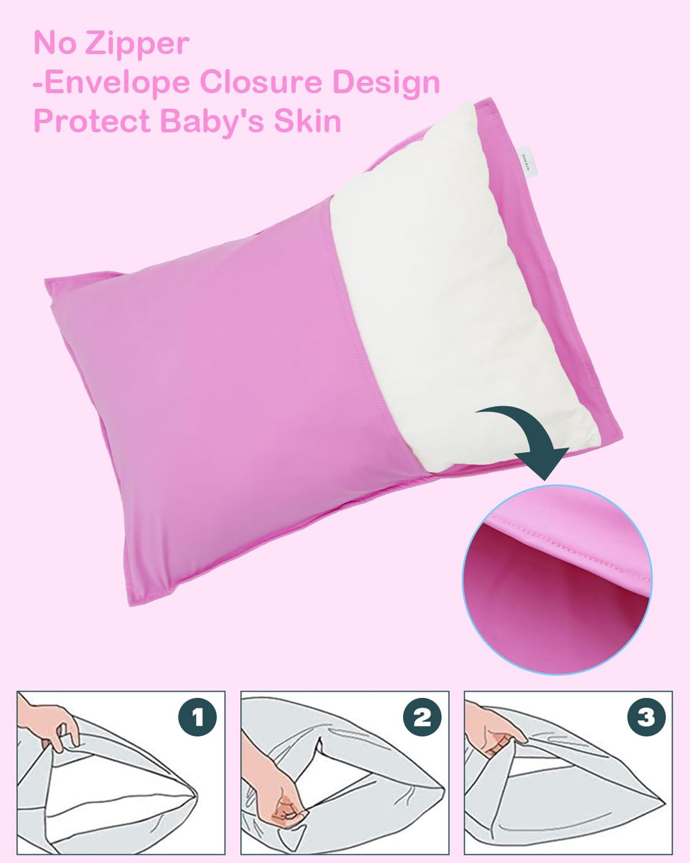 ALVABABY fits 13x18 and 12x16 pillows, versatile for travel.