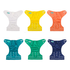 ALVABABY twelve inserts included for quick, absorbent changes