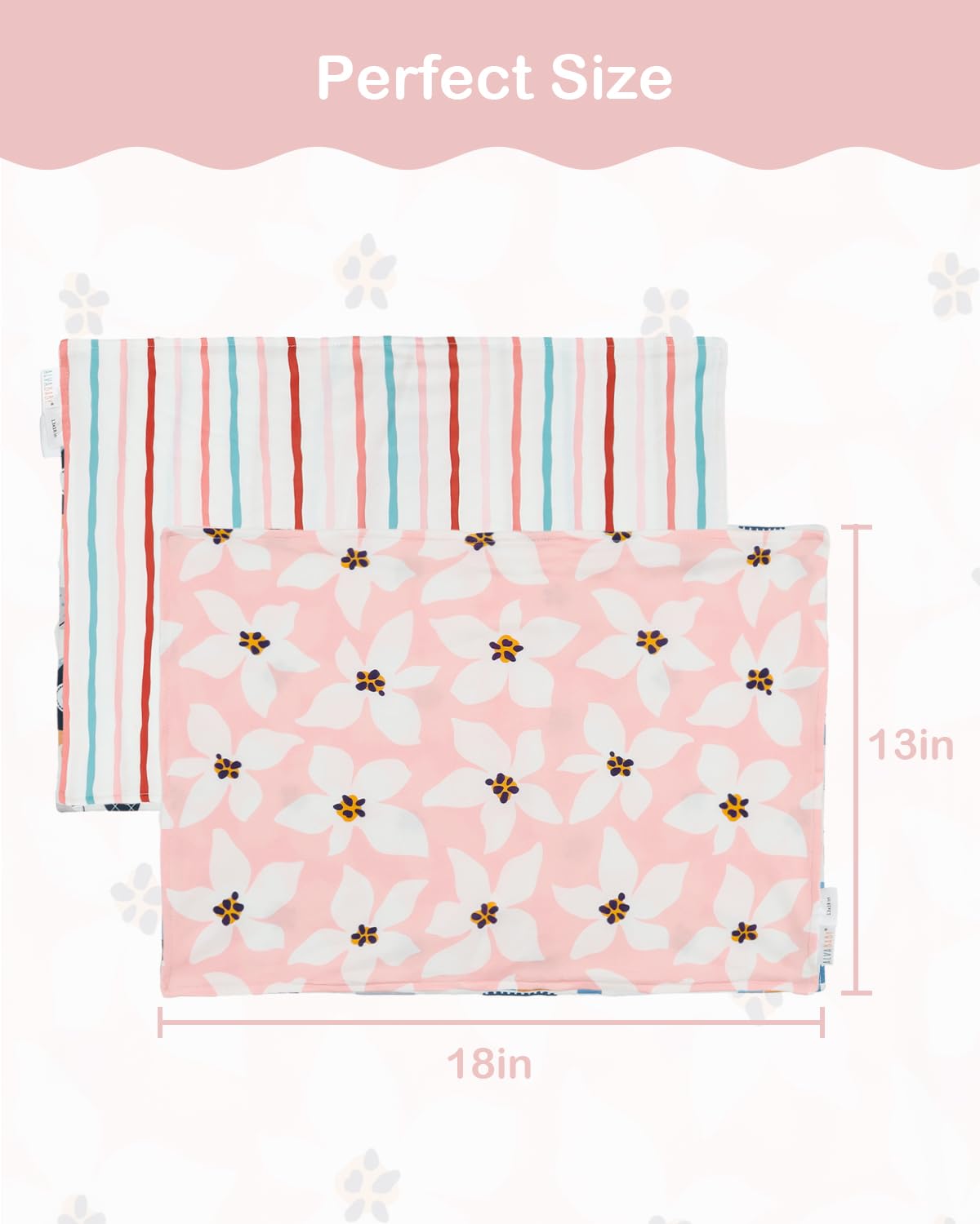 ALVABABY two-pack patterns-printed adds playful style to bedtime routines.