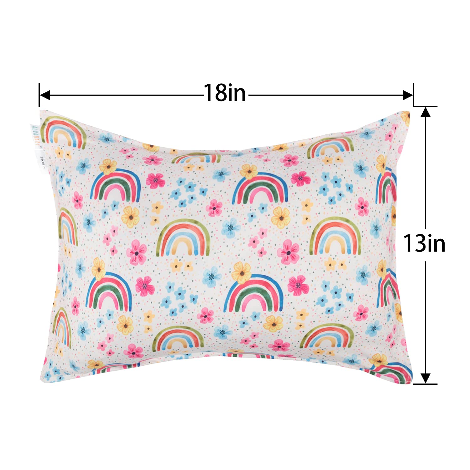 ALVABABY fits 12x16 and 13x18 pillows for versatile use.