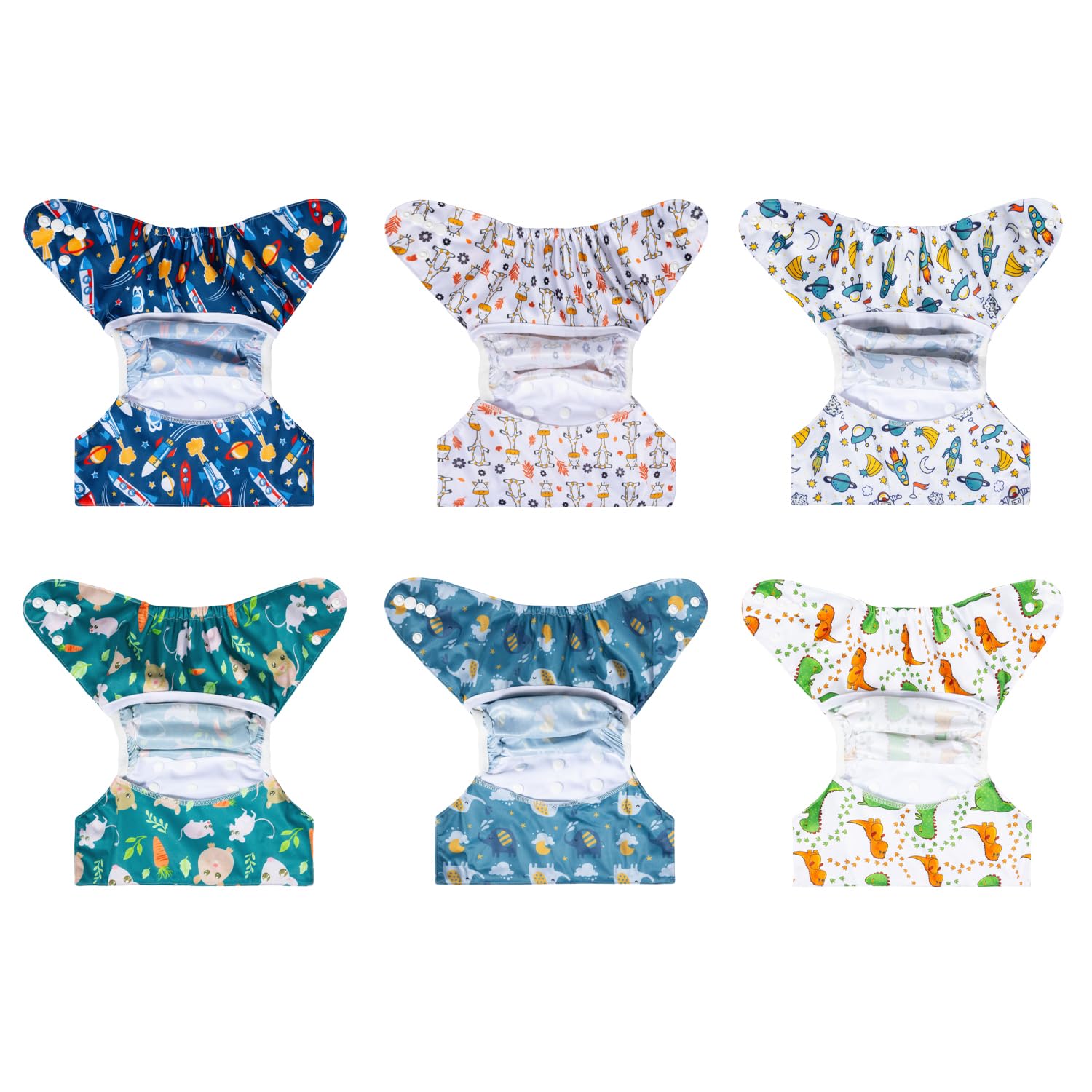 ALVABABY wet-dry bag with spacious pockets to separate wet items.