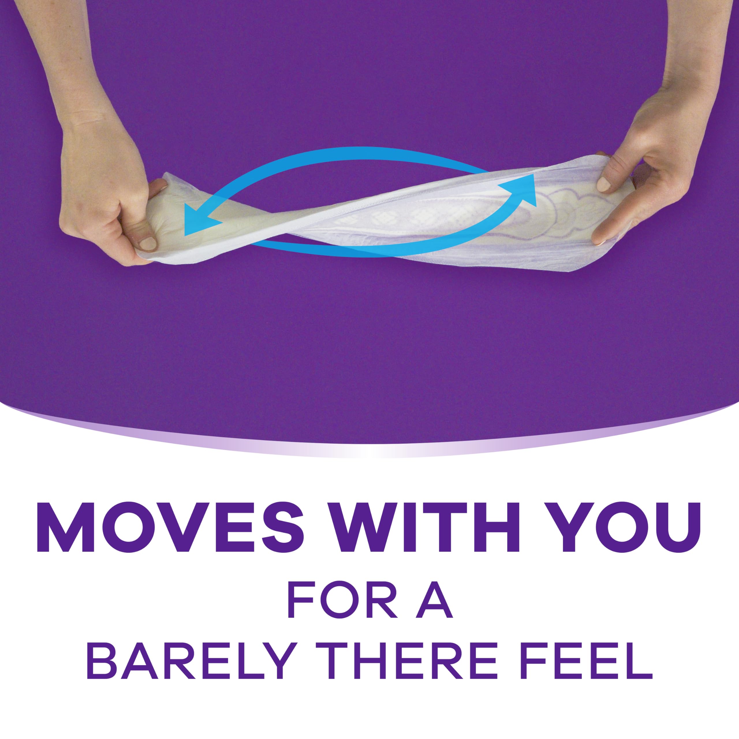 Always Discreet Ultimate Protect bulk pack on shelf for convenience.