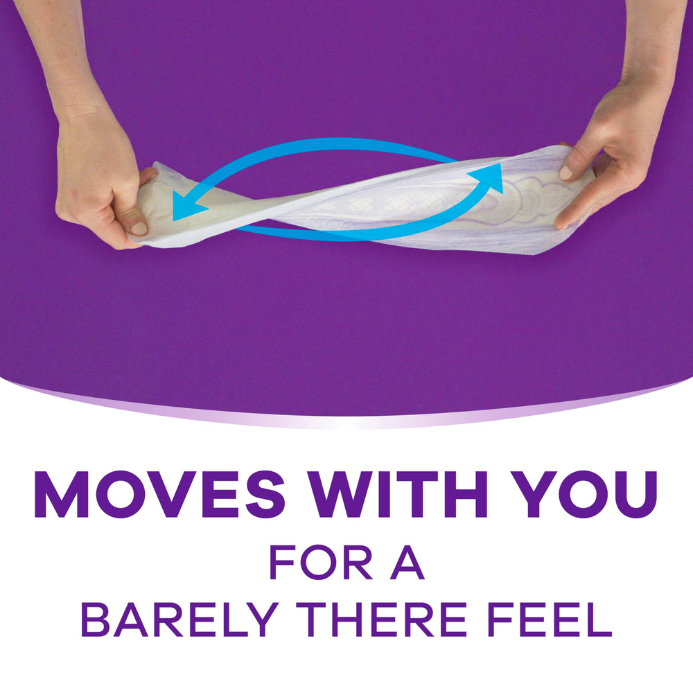 Always Discreet Ultimate Protect bulk pack on shelf for convenience.