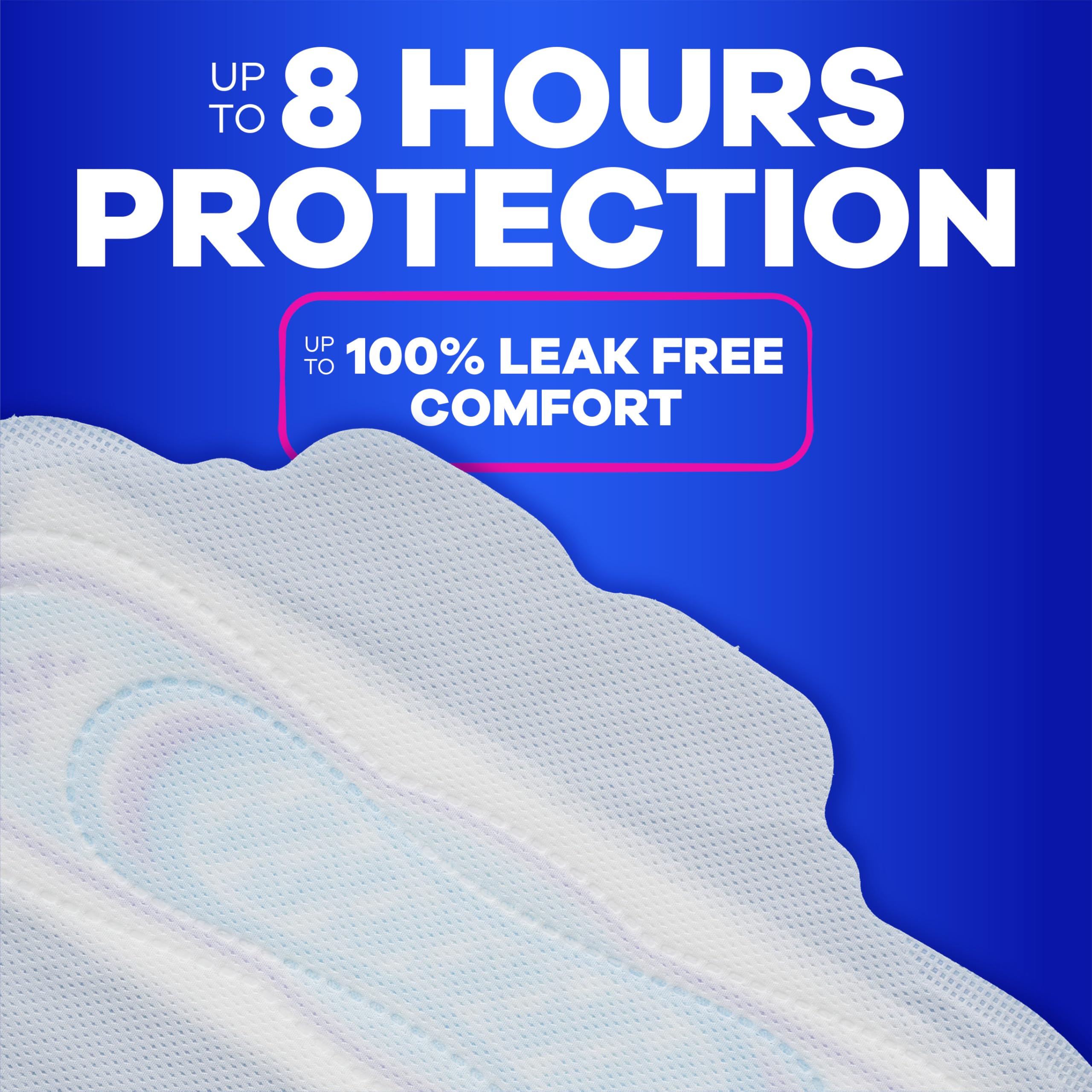 Always OdorLOCK feature graphic hints at freshness and odor control.
