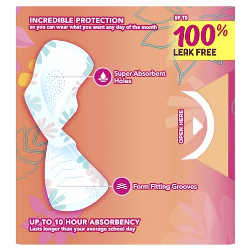 Always Radiant 14-count Box Display—clear packaging for easy shopping.