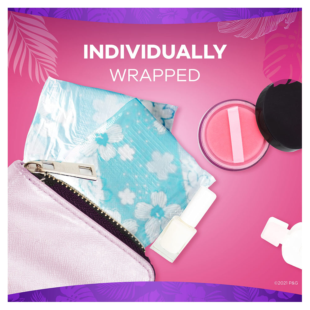 Always Thin Mince breathable layers help wick moisture for comfort.
