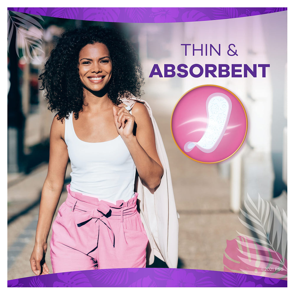 Always Thin Mince discreet packaging aids privacy on the go.