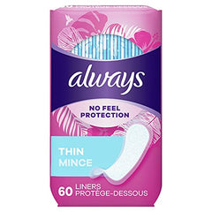 Always Thin Mince wrapped pack close-up highlights compact on-the-go convenience.
