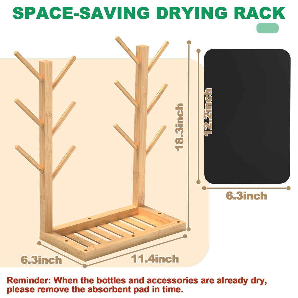 Alytree easy-assembly drying rack with clear instructions for quick setup