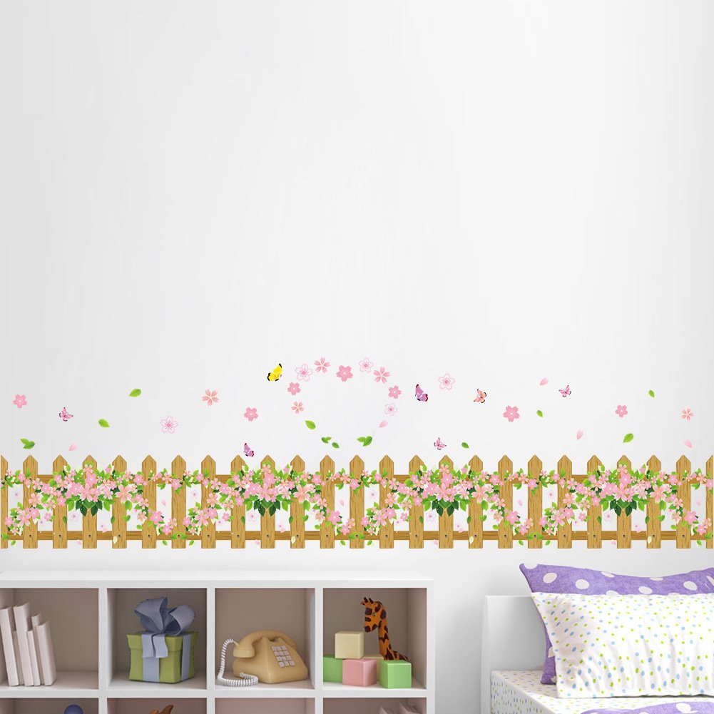 AM AMAONM Amaom wall decal sticks easily on glass or walls with no residue.