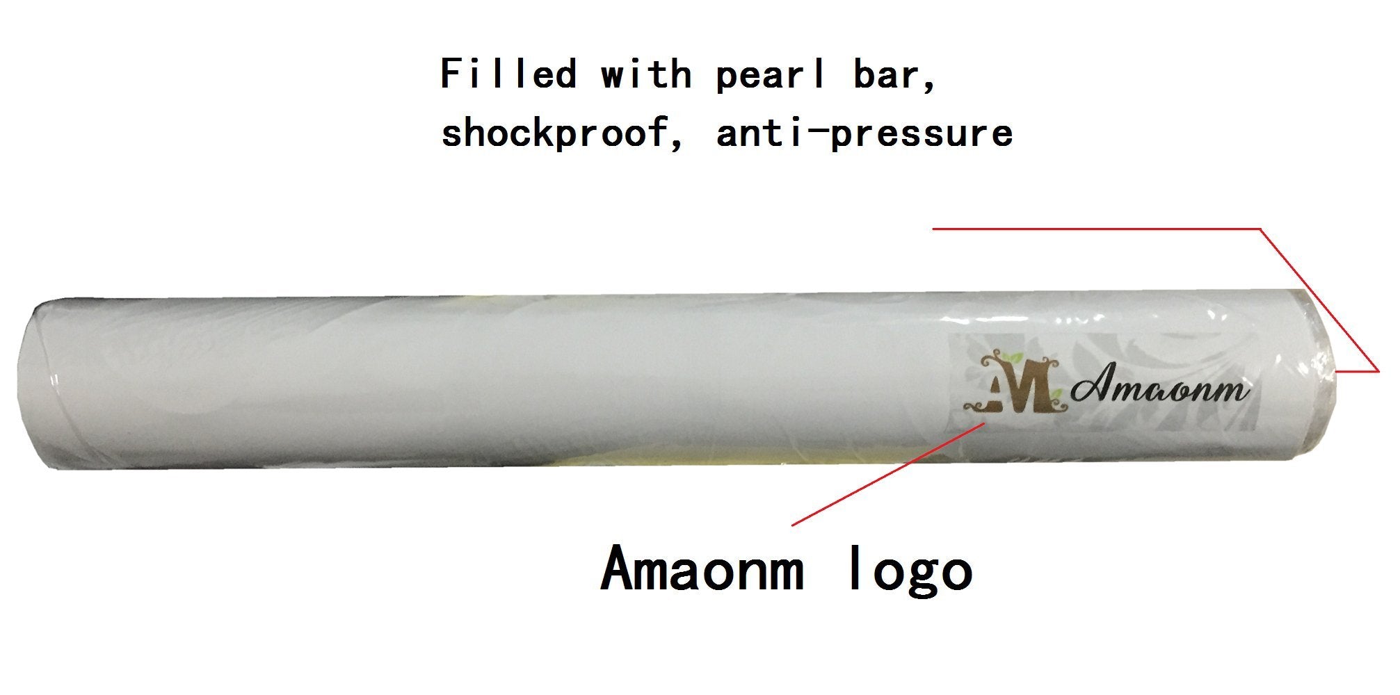 AM AMAONM Amaom vinyl is waterproof and sun-safe, helping walls look fresh.