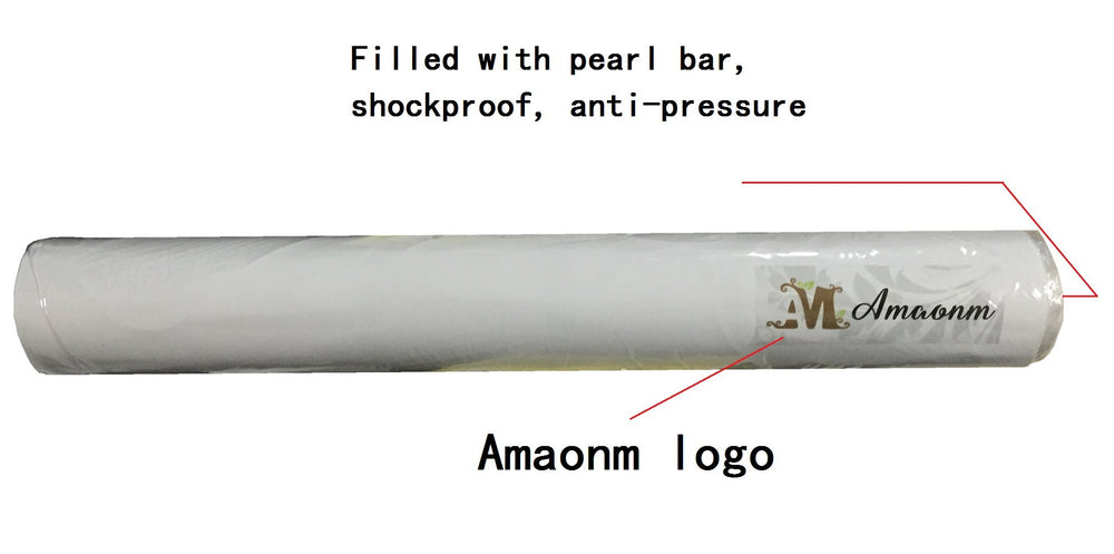 AM AMAONM Amaom vinyl is waterproof and sun-safe, helping walls look fresh.