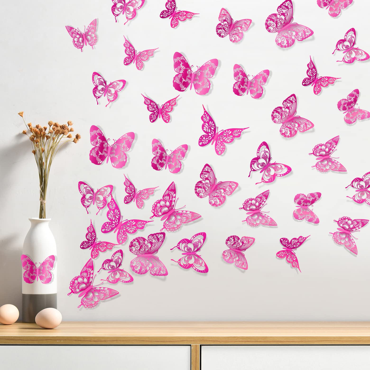 AM AMAONM 3D butterfly style5 decorative accents brighten living spaces