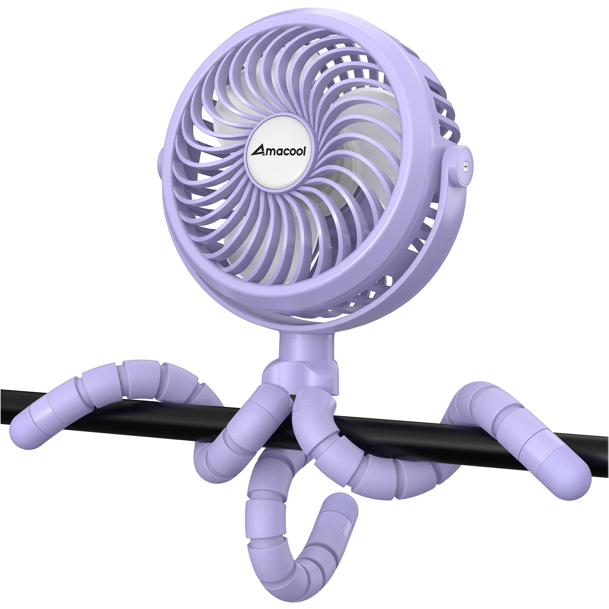 AMACOOL stroller fan clip-on for on-the-go cooling
