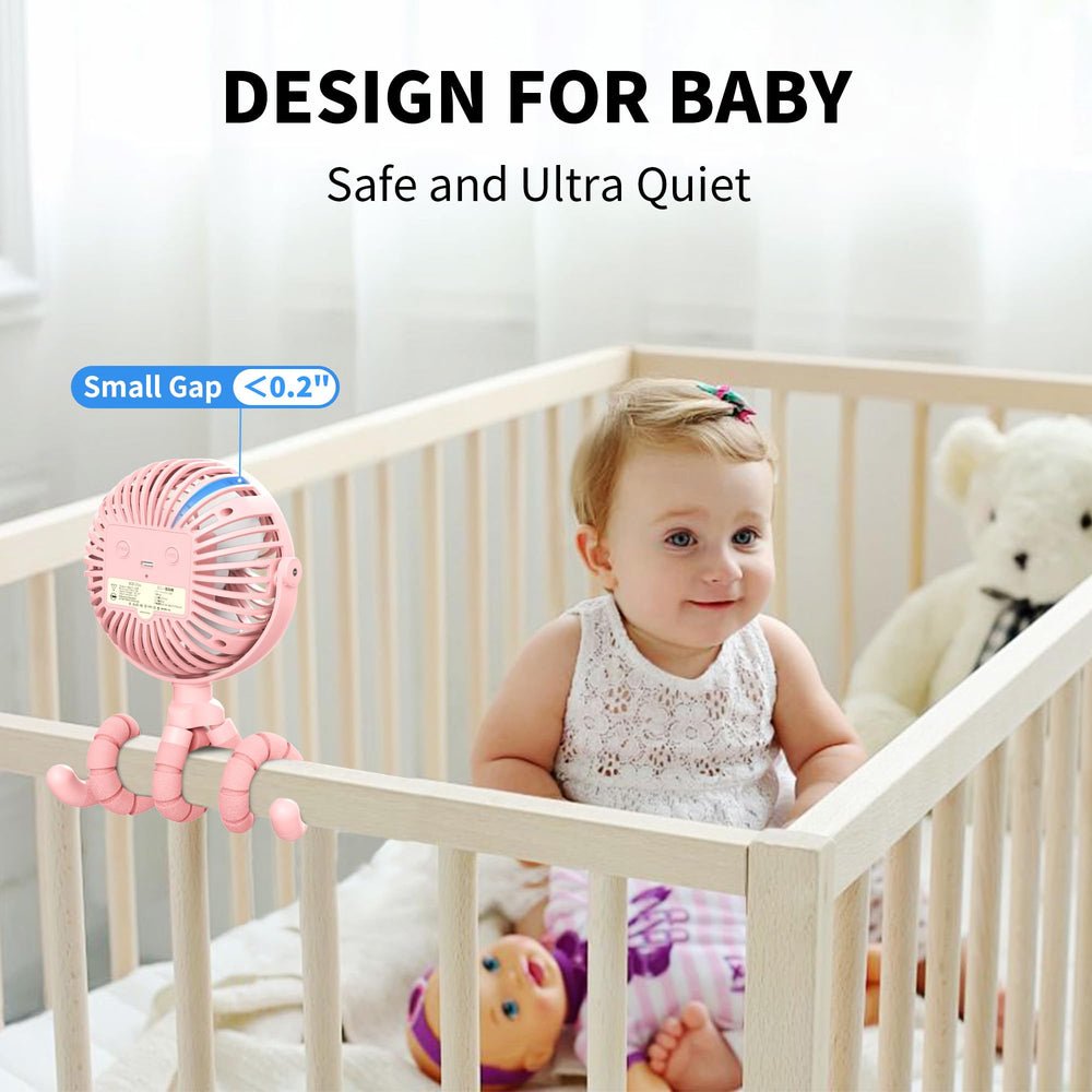 AMACOOL LED light settings illuminate baby without glare