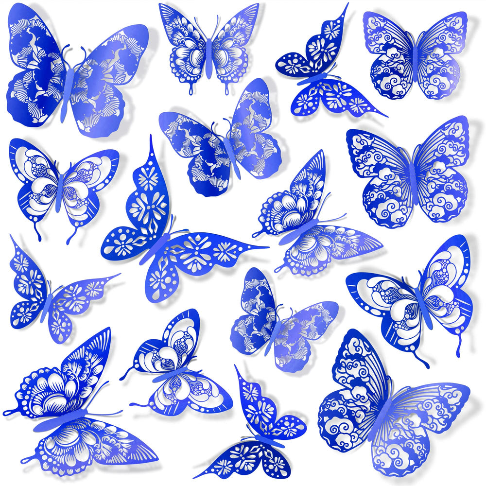 AM AMAONM 3D butterfly wall decor style 1 adds depth to kids’ room