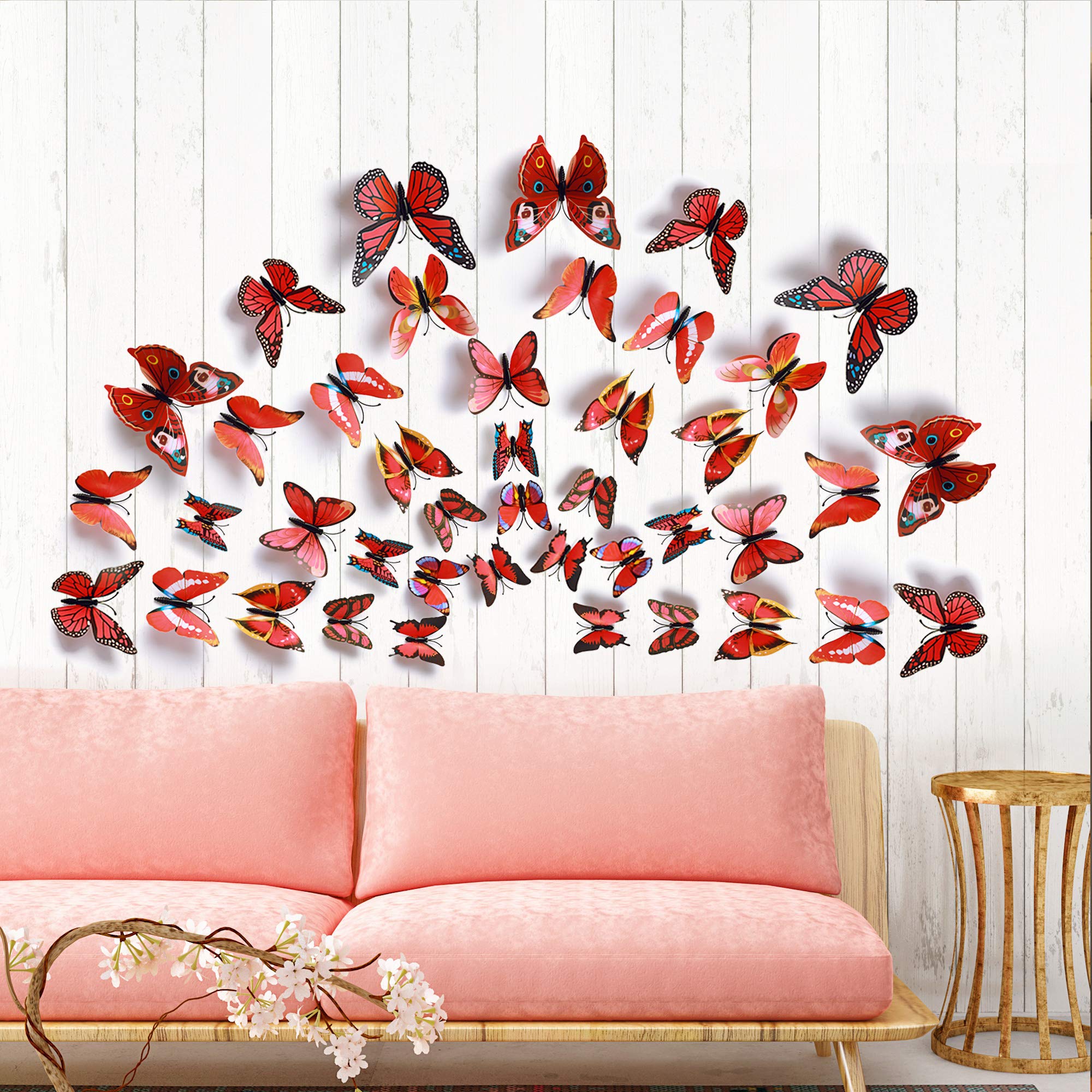 AM AMAONM mixed sizes create natural clusters on smooth surfaces