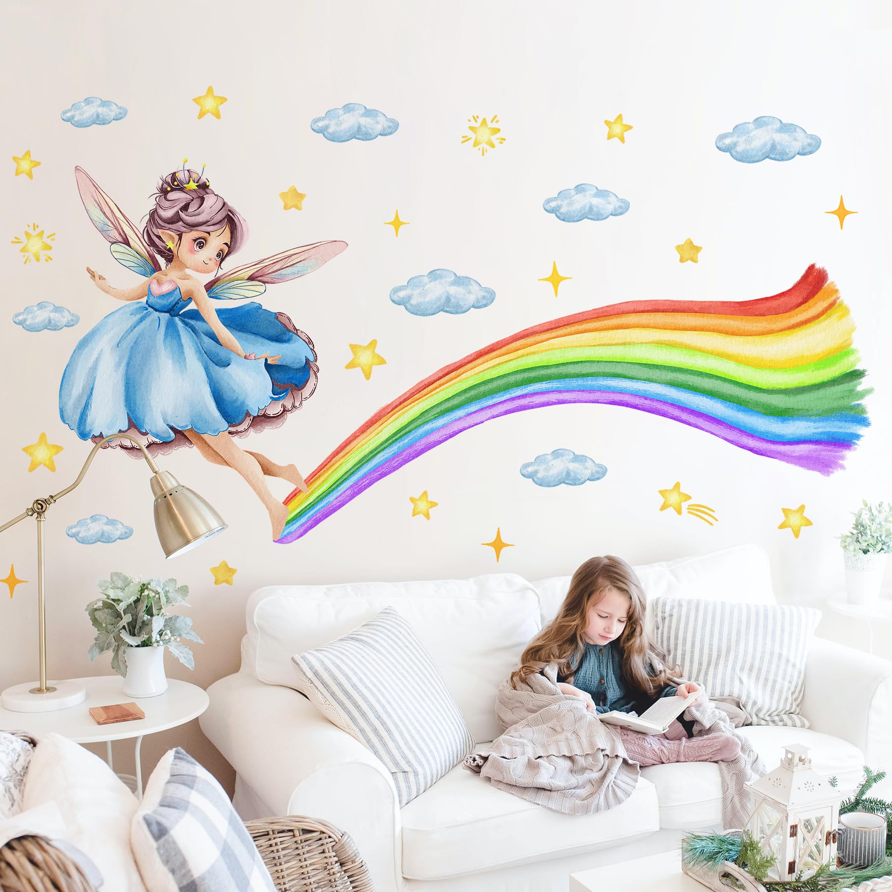 AM AMAONM kid-safe, waterproof decals for easy cleaning and daily use.