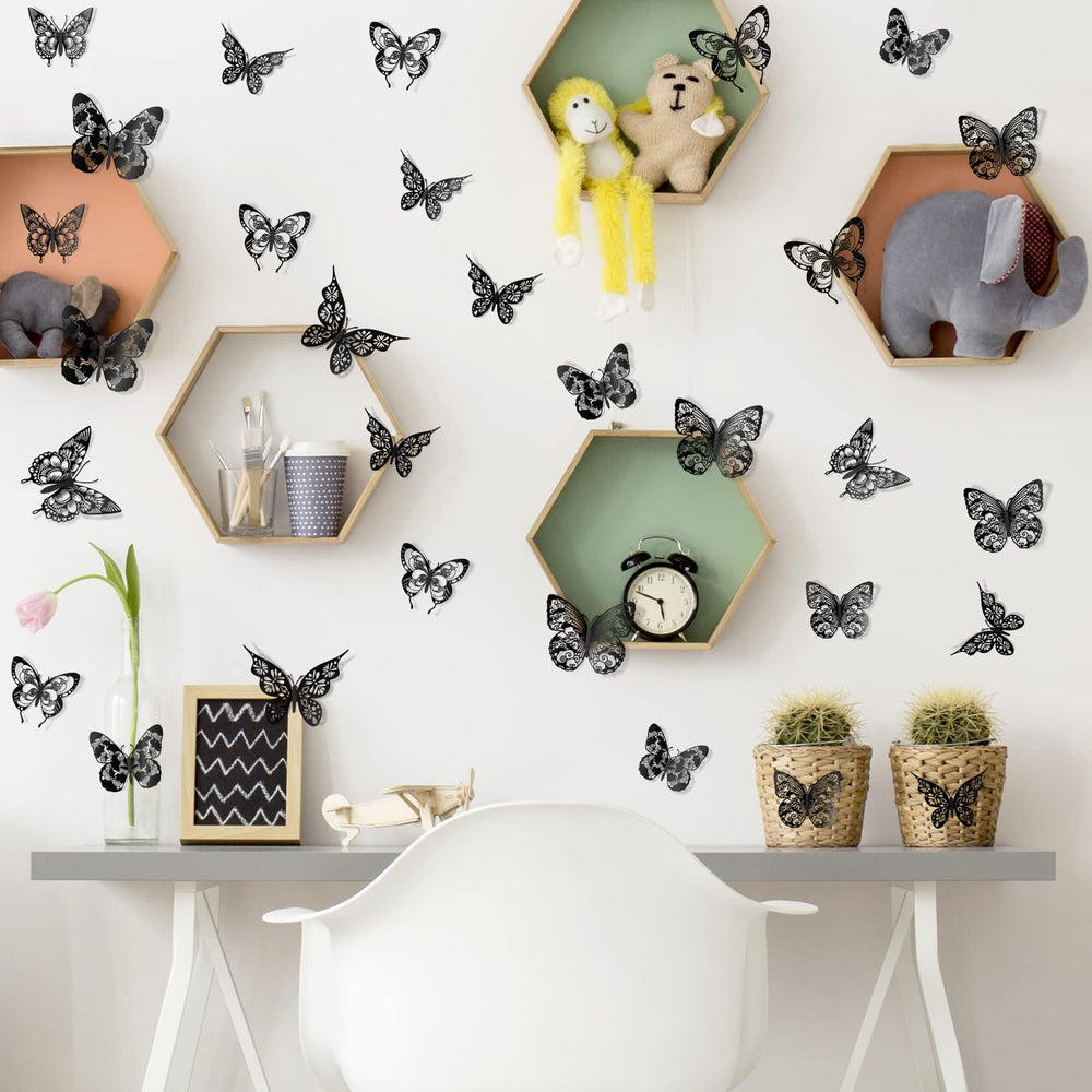 AM AMAONM 3D butterfly wall decor ready for quick room makeovers
