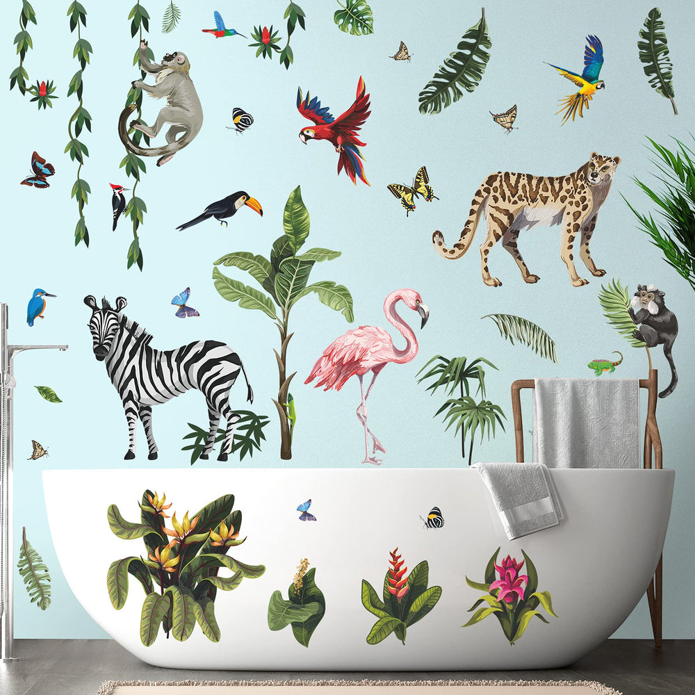 Amaonm nursery decor wall sticker suits smooth surfaces and quick installation.
