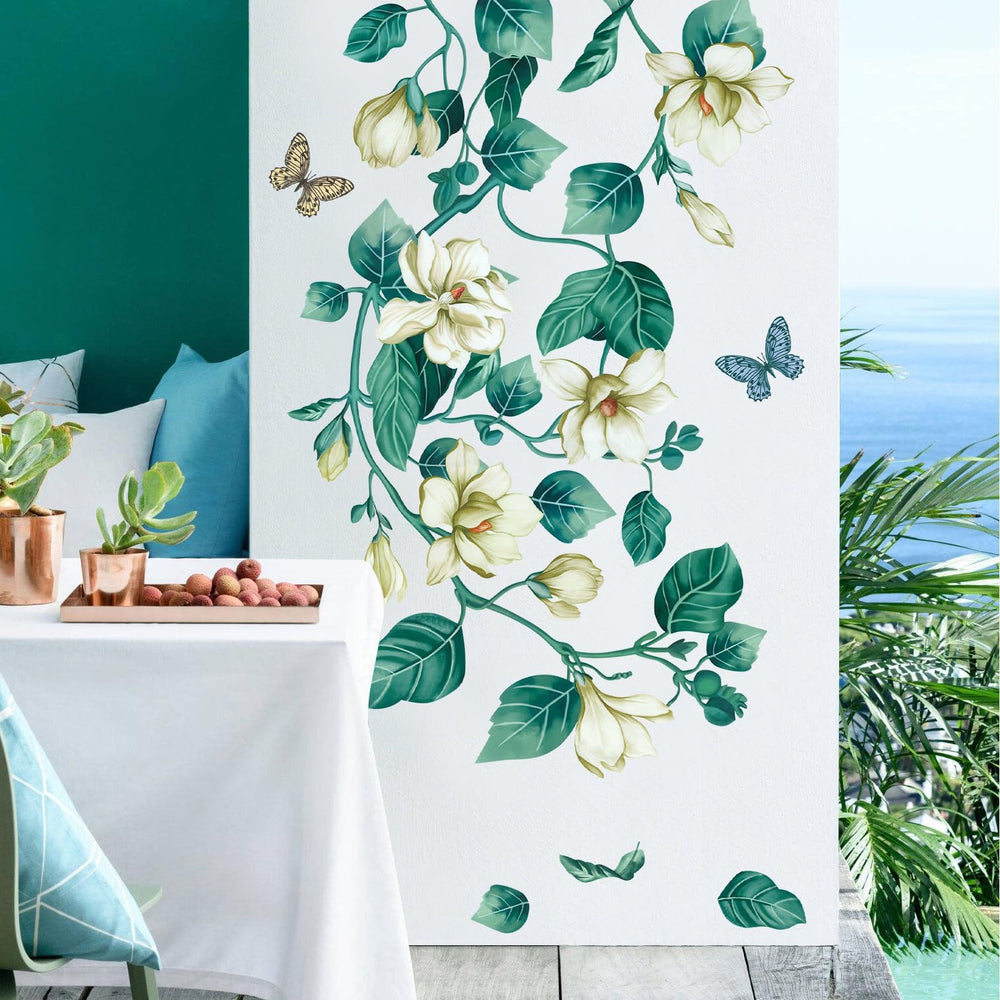 AMAONM versatile decals stick to smooth surfaces including walls, doors, and glass.