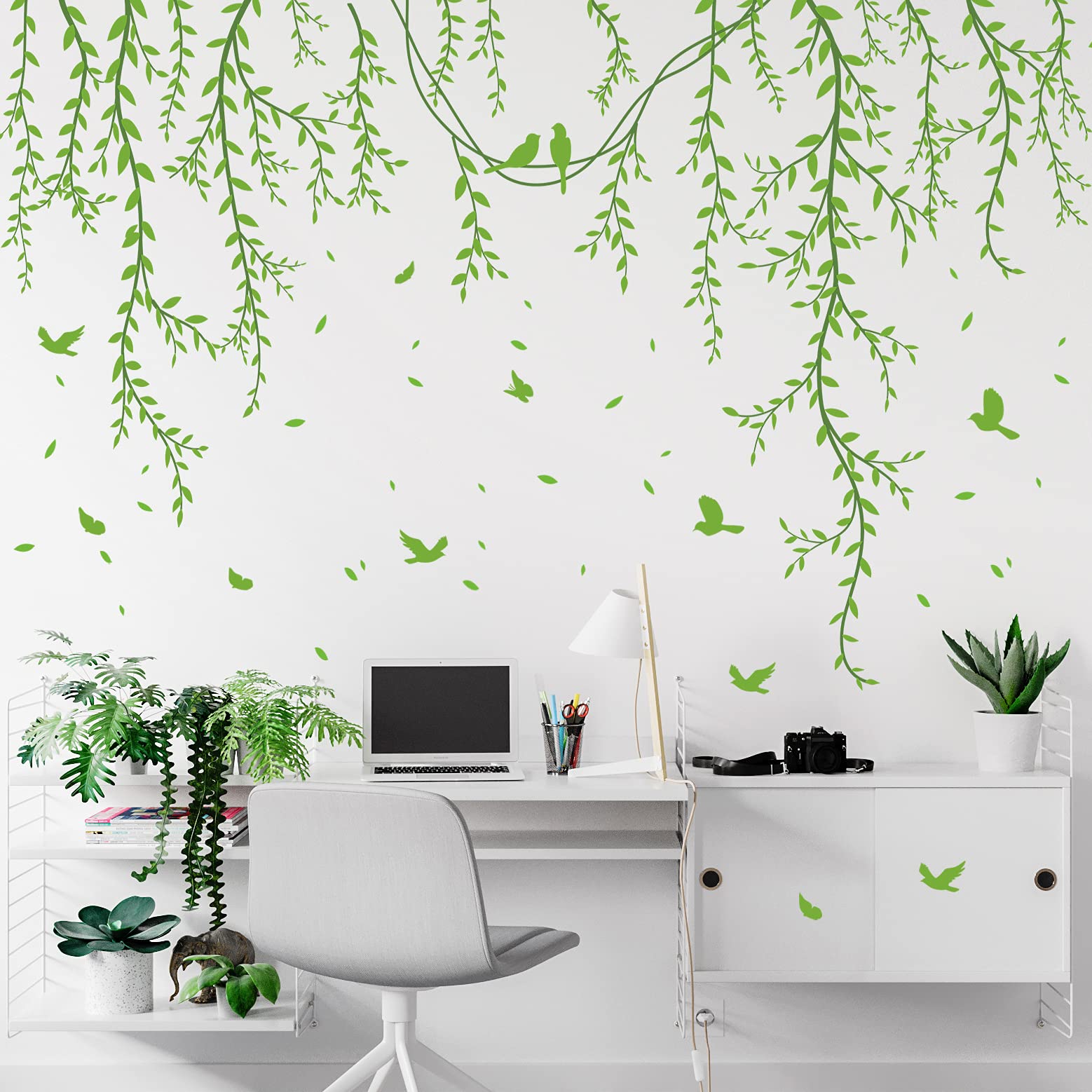 AM AMAONM removable vines heated with hair dryer for easy removal