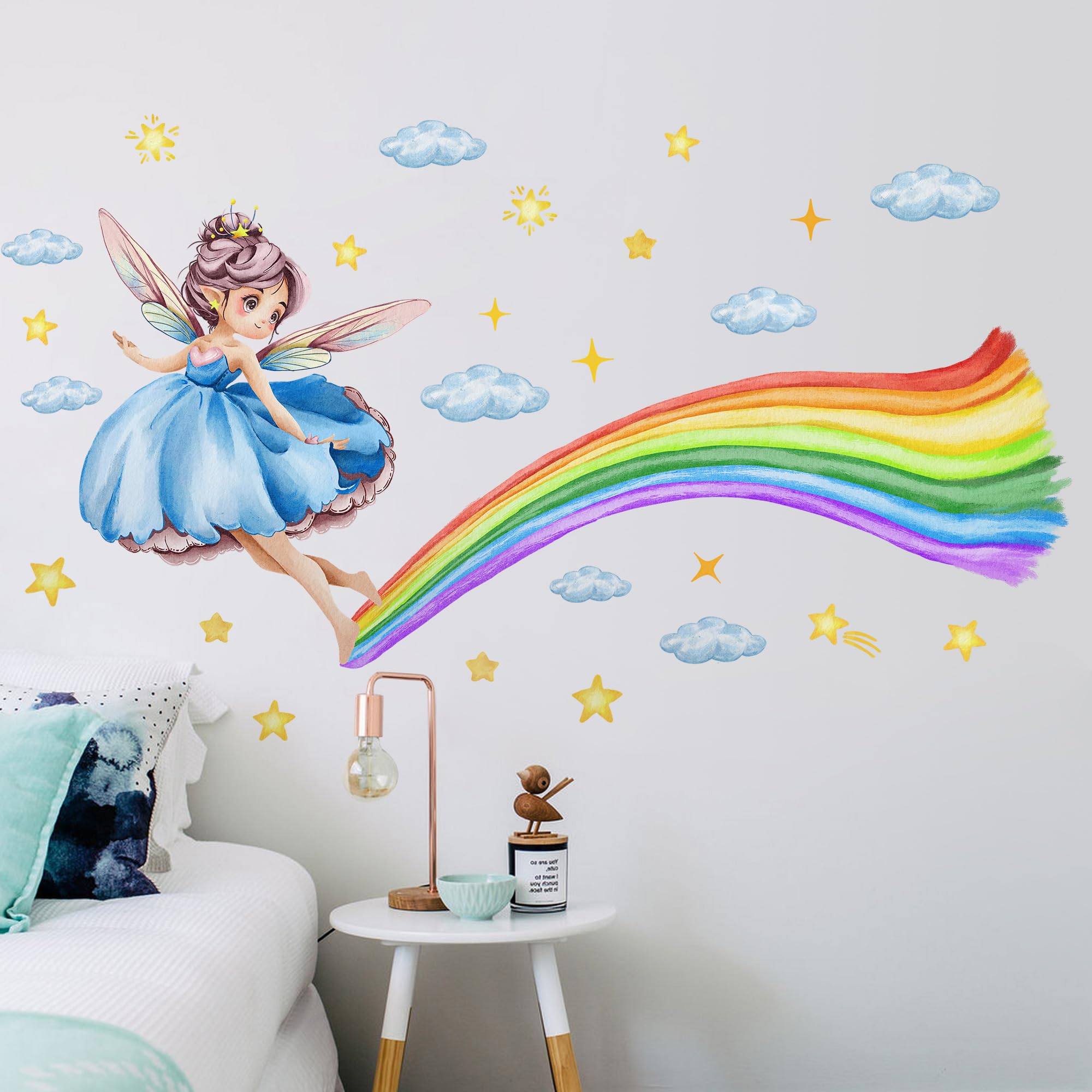 AM AMAONM two-panel 60x25 inch mural offers flexible layout options.
