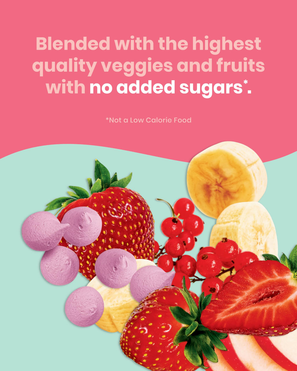 Amara Smoothie Melts lunchbox scene showcasing portable, healthy snack options.