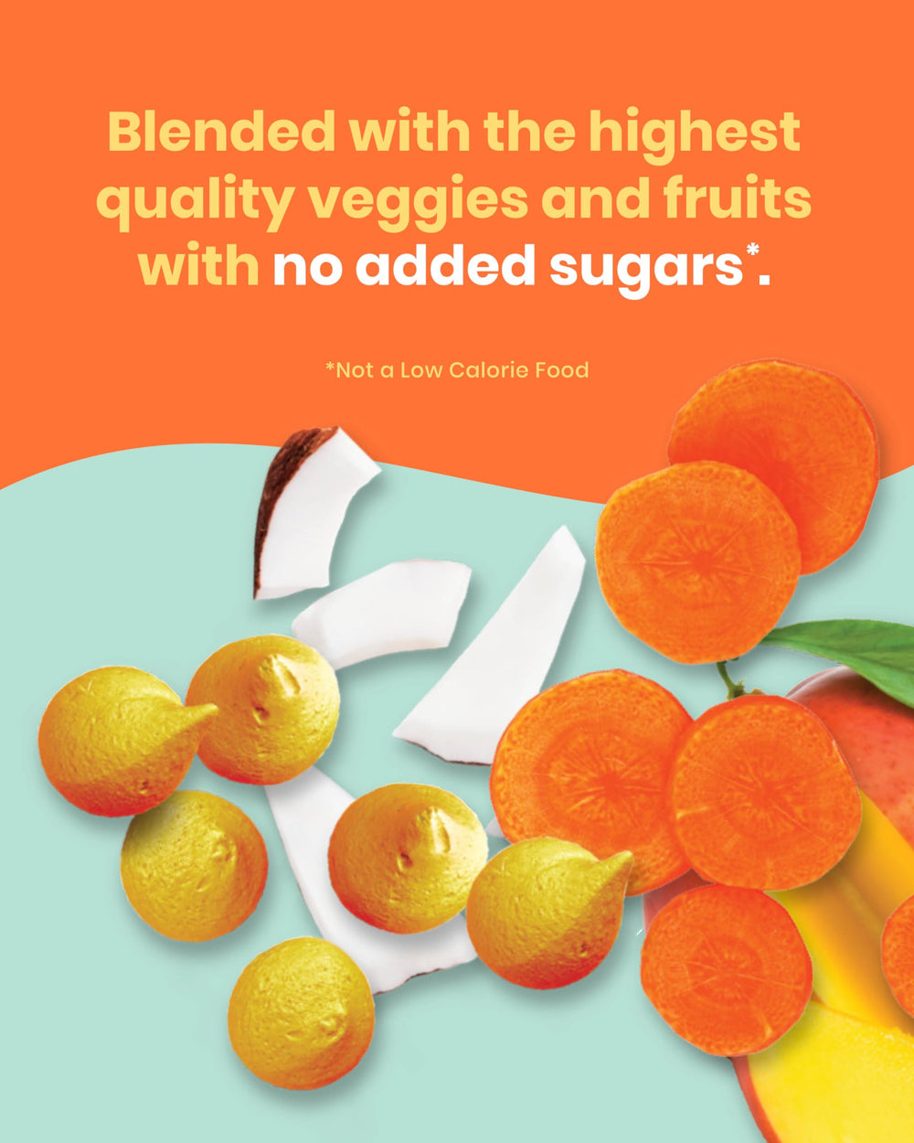 Amara Smoothie Melts resealable bags variant demonstrates on-the-go healthy snack.